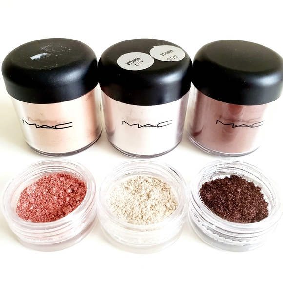 MAC Pigments Samples Set Deckchair Vanilla Brown - Picture 2 of 3